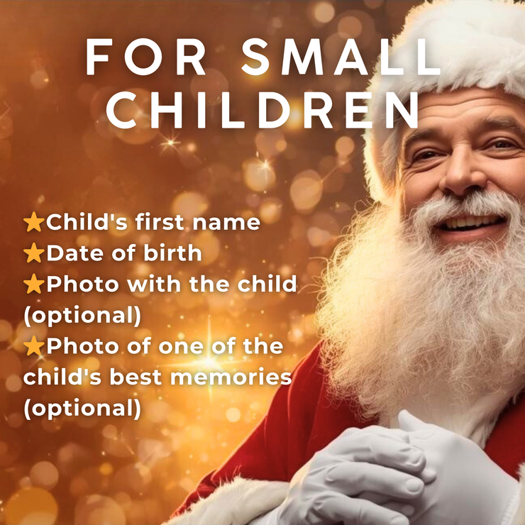 Personalized Santa Video Message