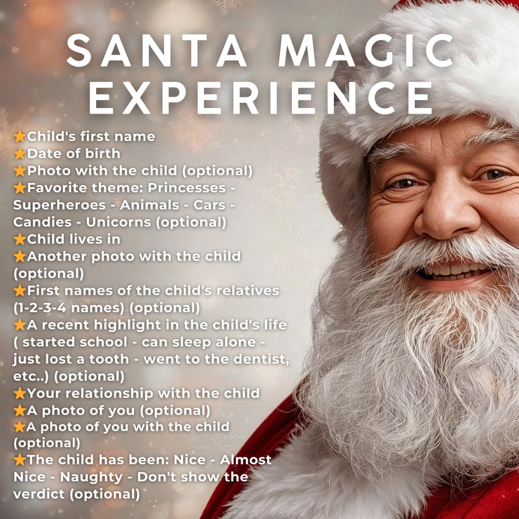 Personalized Santa Video Message